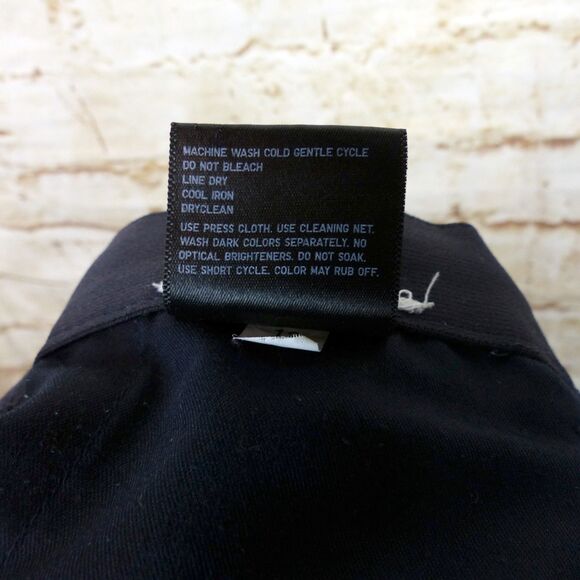 Uniqlo Pants Mens L 33-36 Navy Ezy Ankle Length Wool-Like Trouser Peppy 45149 - Picture 11 of 12